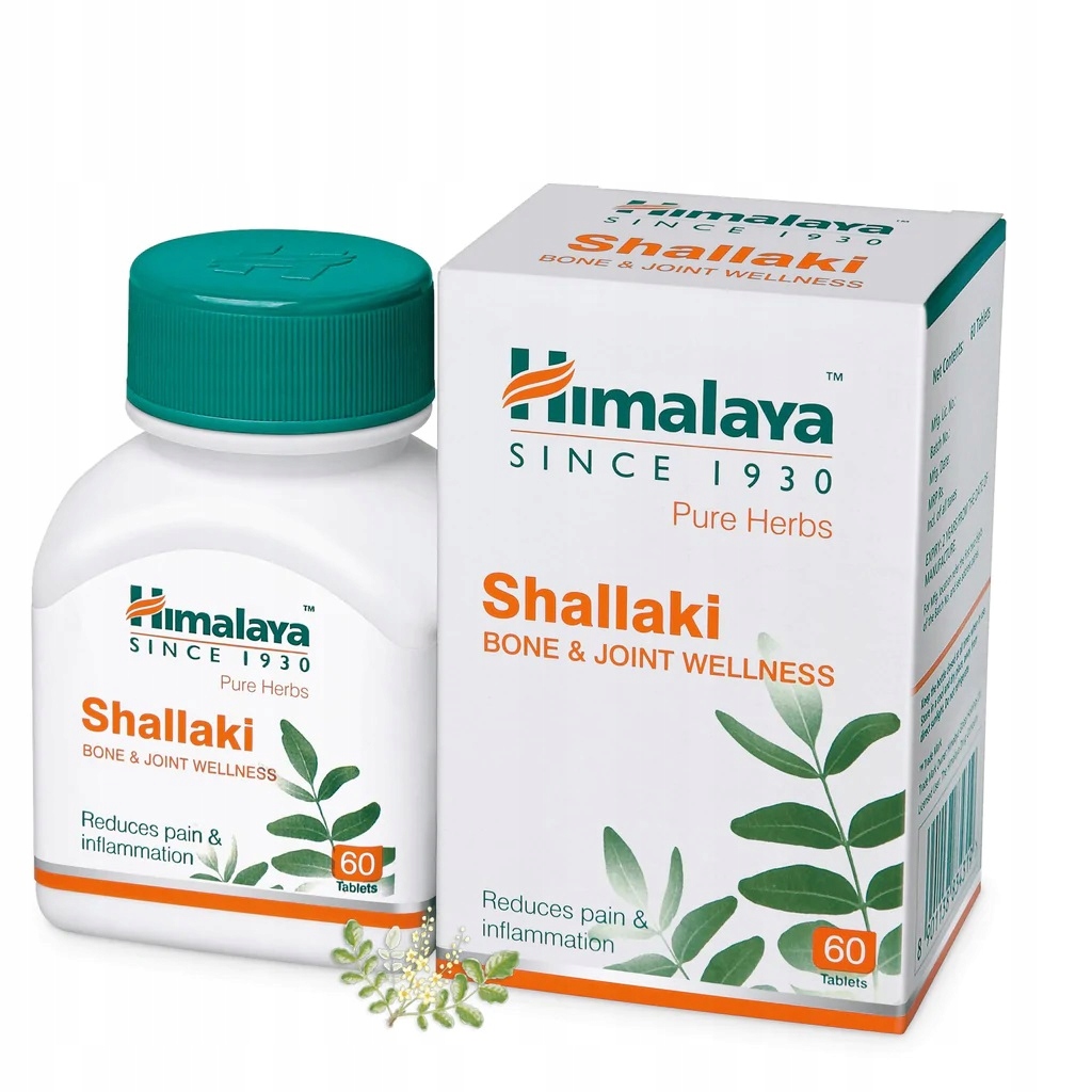 

Himalaya Shallaki Boswellia 60T Stawy Ruch