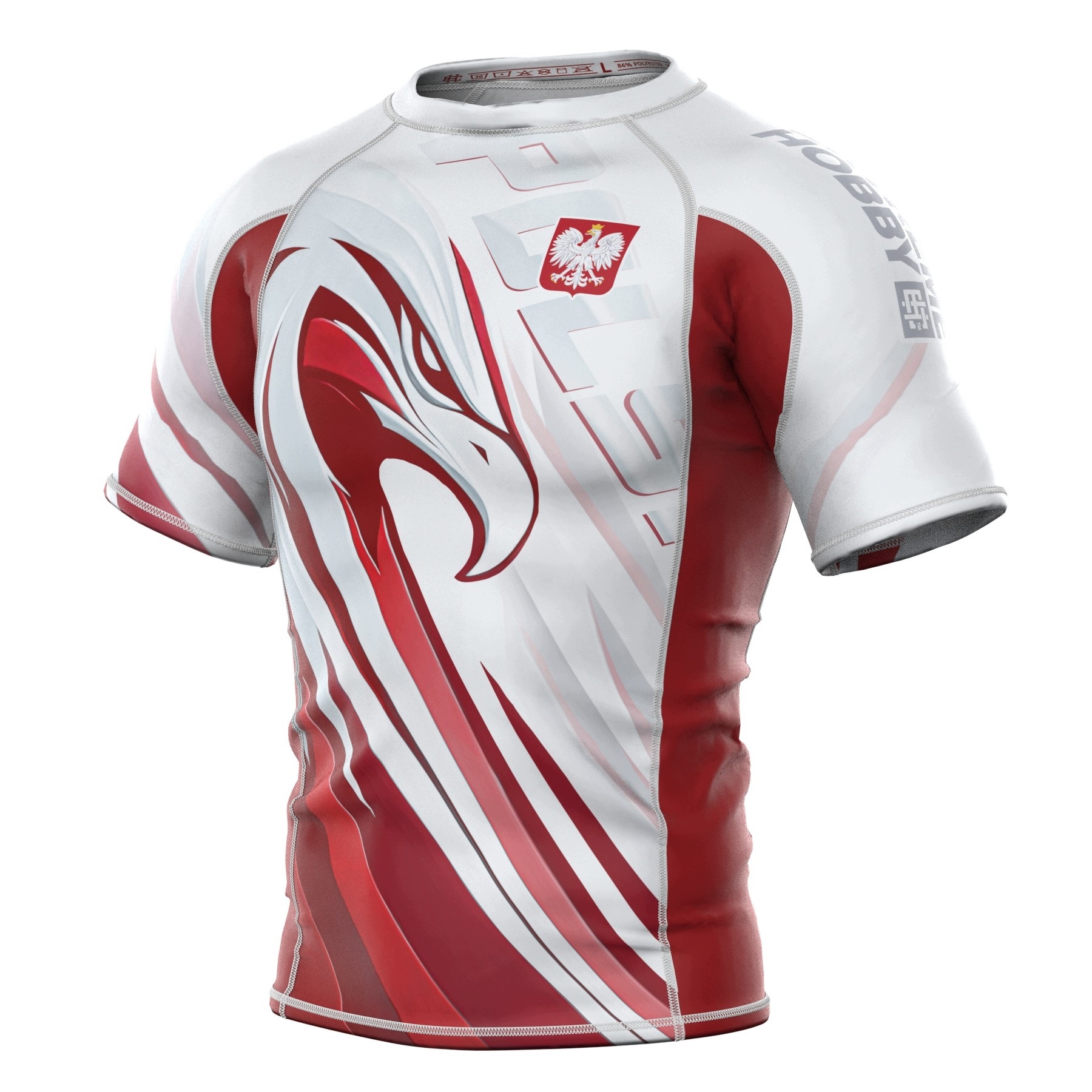 Pánské sportovní tričko Rashguard Polska Ultimate XL Extreme Hobby