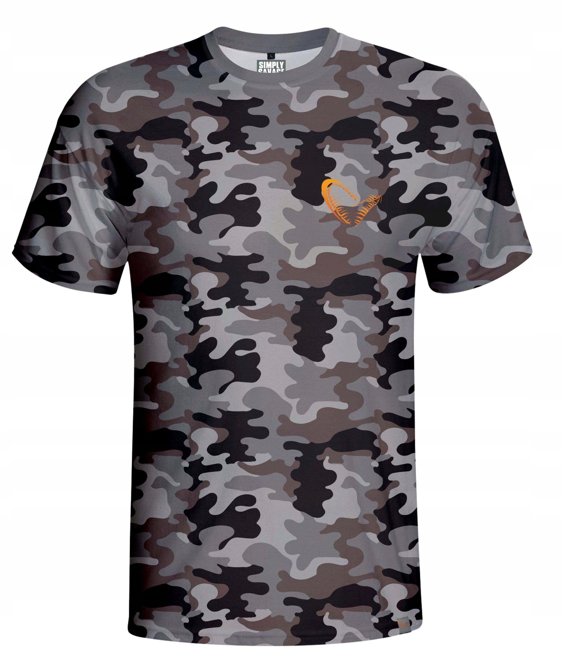 Koszulka Savage Gear Simply Savage Camo T-shirt S