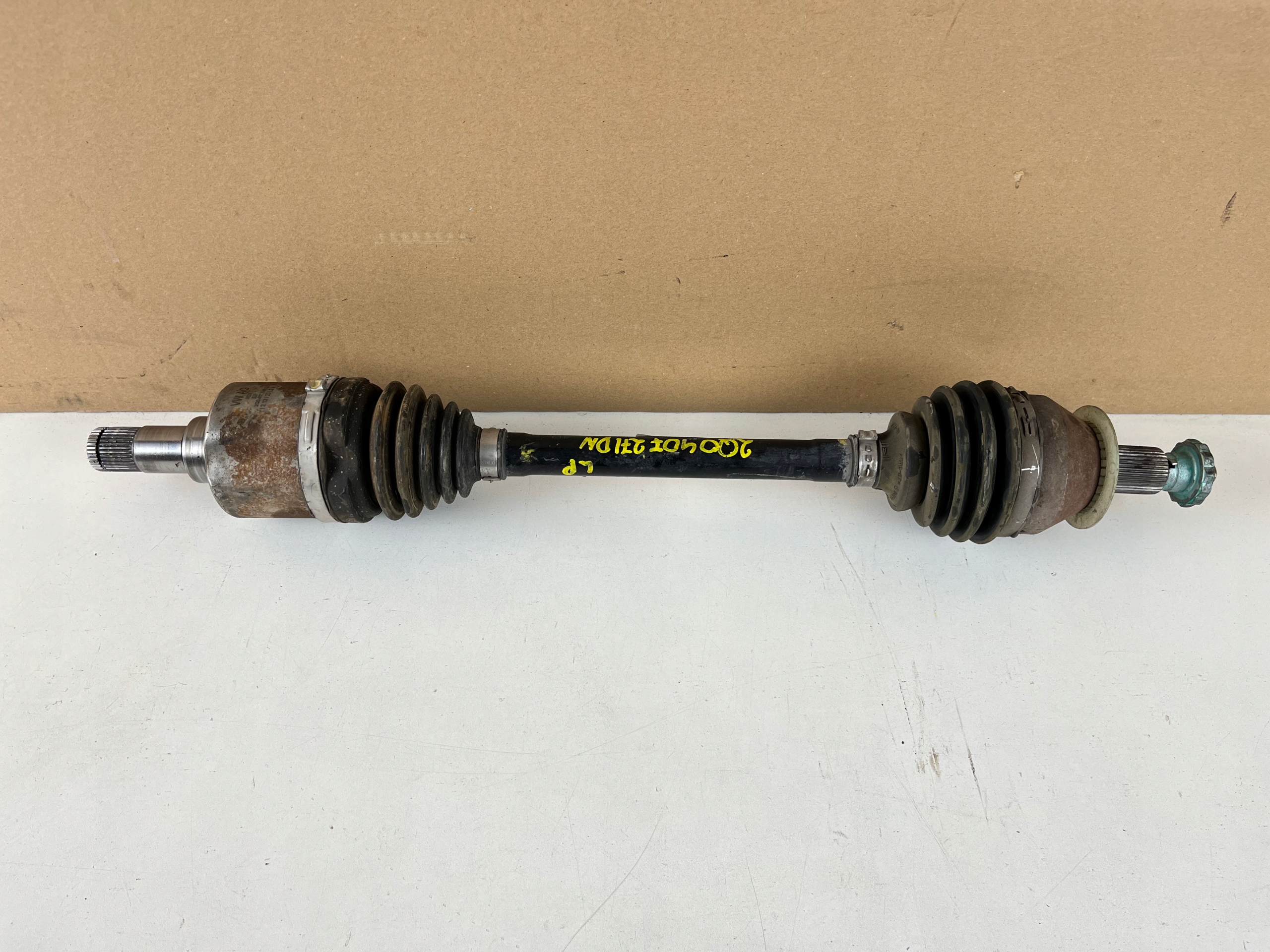 semi-axis left front VW SEAT SKODA AUDI 2Q0407271DN