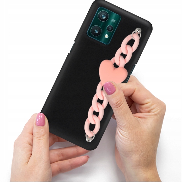 Pouzdro Matné Black Blink Pro Realme 9 Pro Plus Srdce