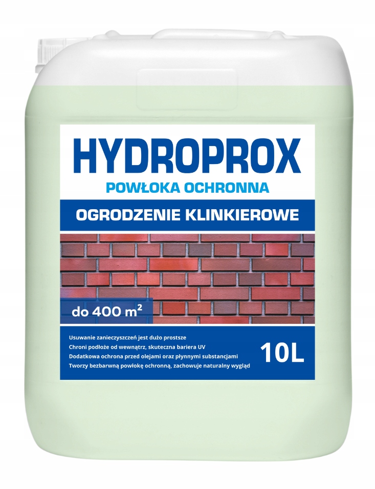 Ochranný nátěr Hydroprox na klinkerové Oplocení 10 l