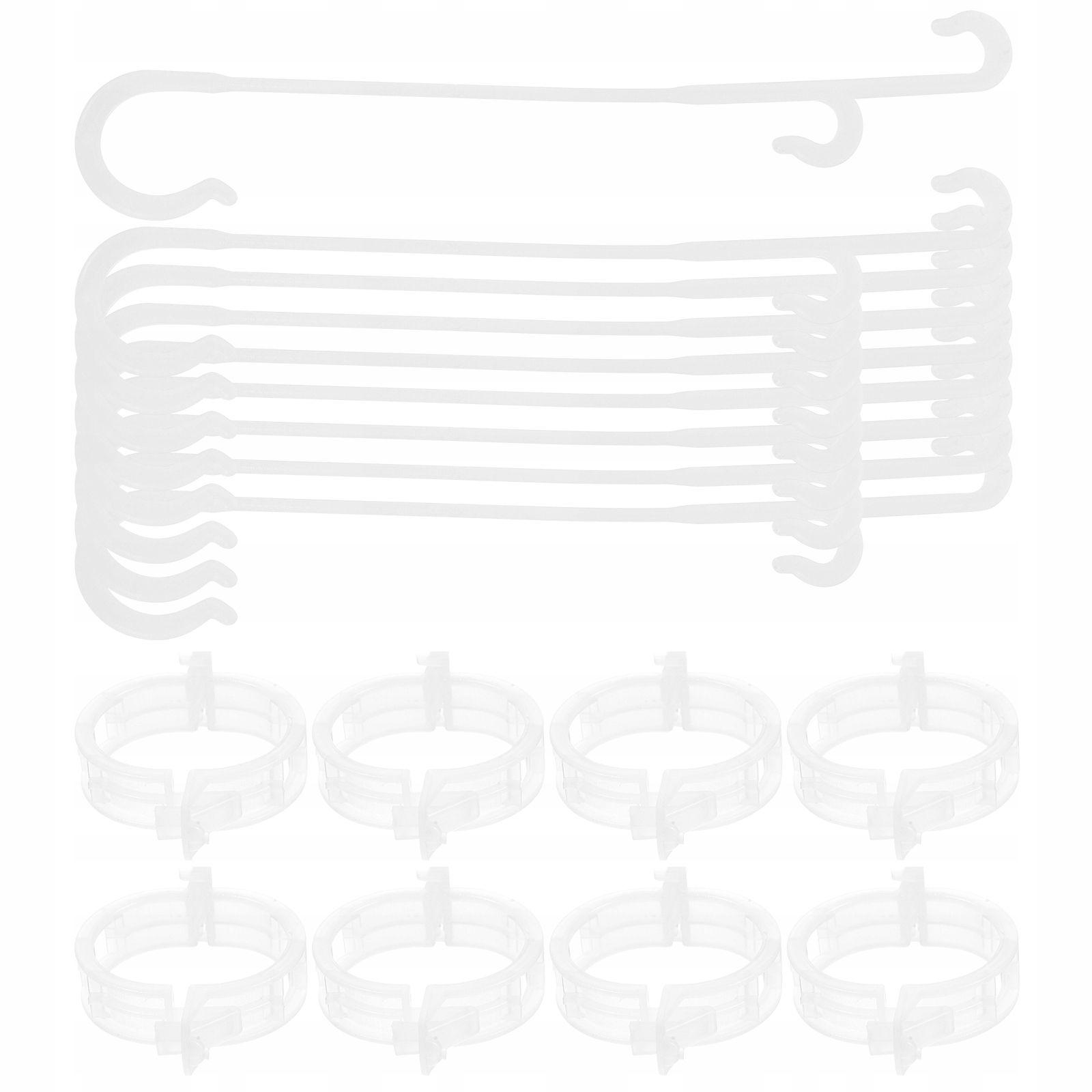 ZACISKI DO OGÓRKÓW HACZYKI DO SZCZEPOWANIA WSPARCIE ROŚLIN