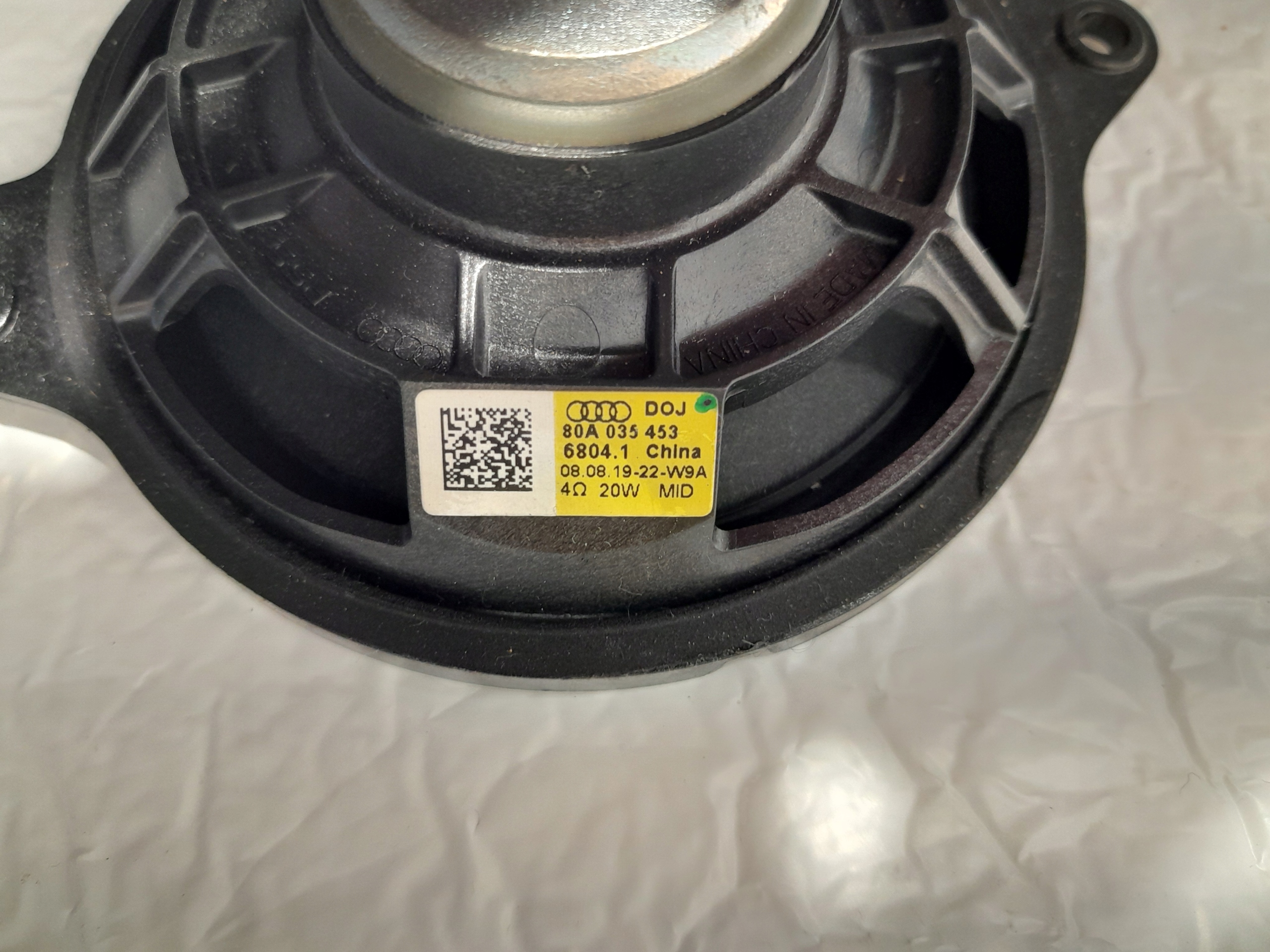AUDI Q5 80A speaker CENTRALNY consoles 80A035453