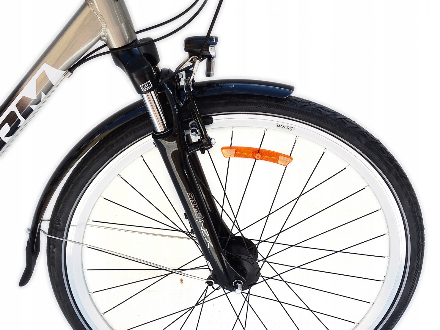 ROWER STORM MARATHON 6.0 MĘSKI RAMA 21' TREKINGOWY CZARNO-BIAŁY Marka Storm