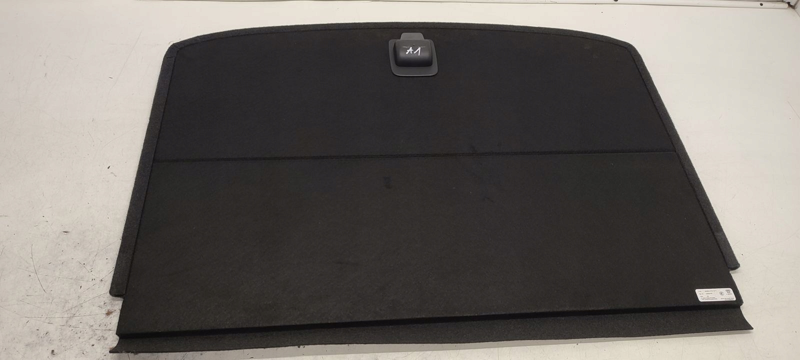 plato rear boot Audi A1 LY4S 3D