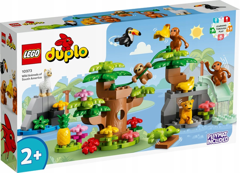 LEGO 10973 DUPLO DZIKIE ZWIERZĘTA AMERYKI POŁUDNIOWEJ