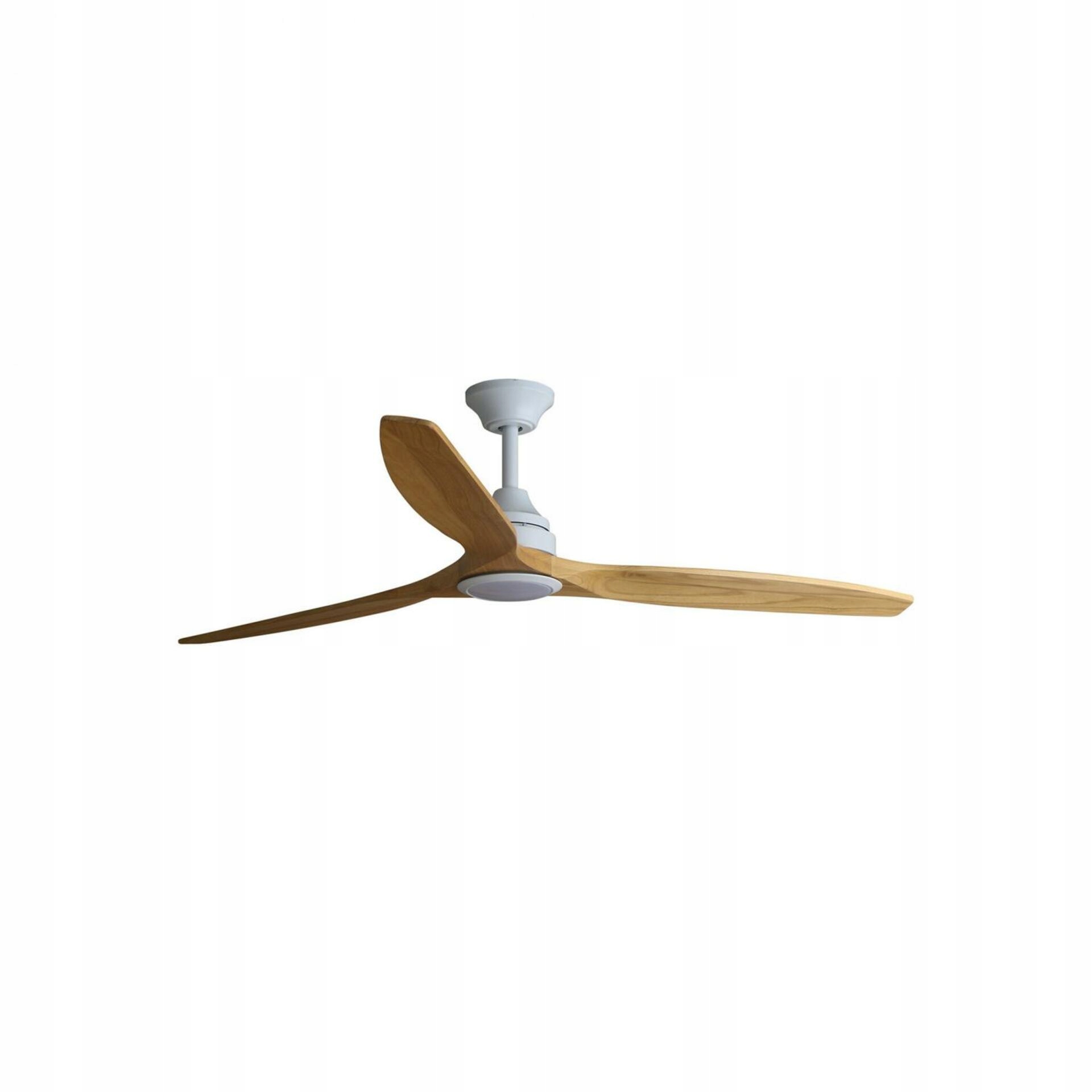 Stropný ventilátor Faro Alo L Led biela/drevo DC, diaľkové ovládanie, 6 rýchlo