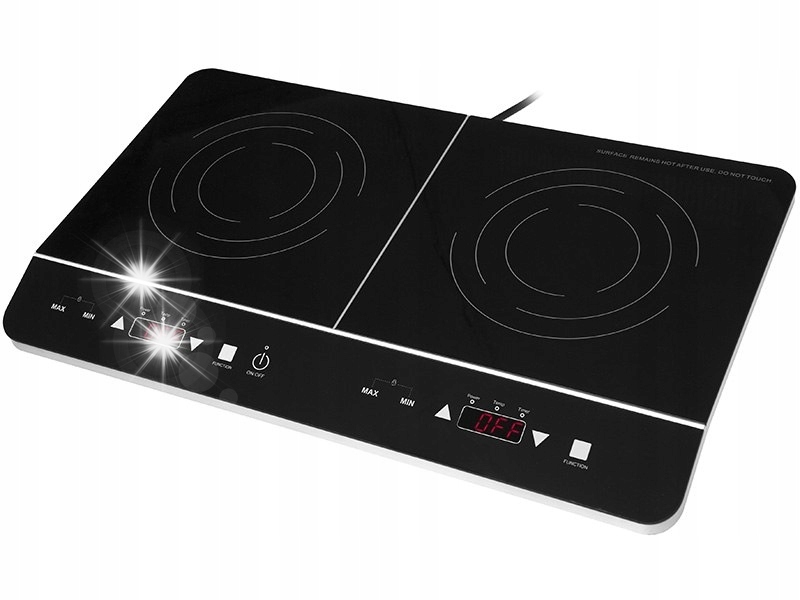 Kuchenka indukcyjna przenośna Lafe DuoChef CIY002 2 pola Płyta wolnostojąca