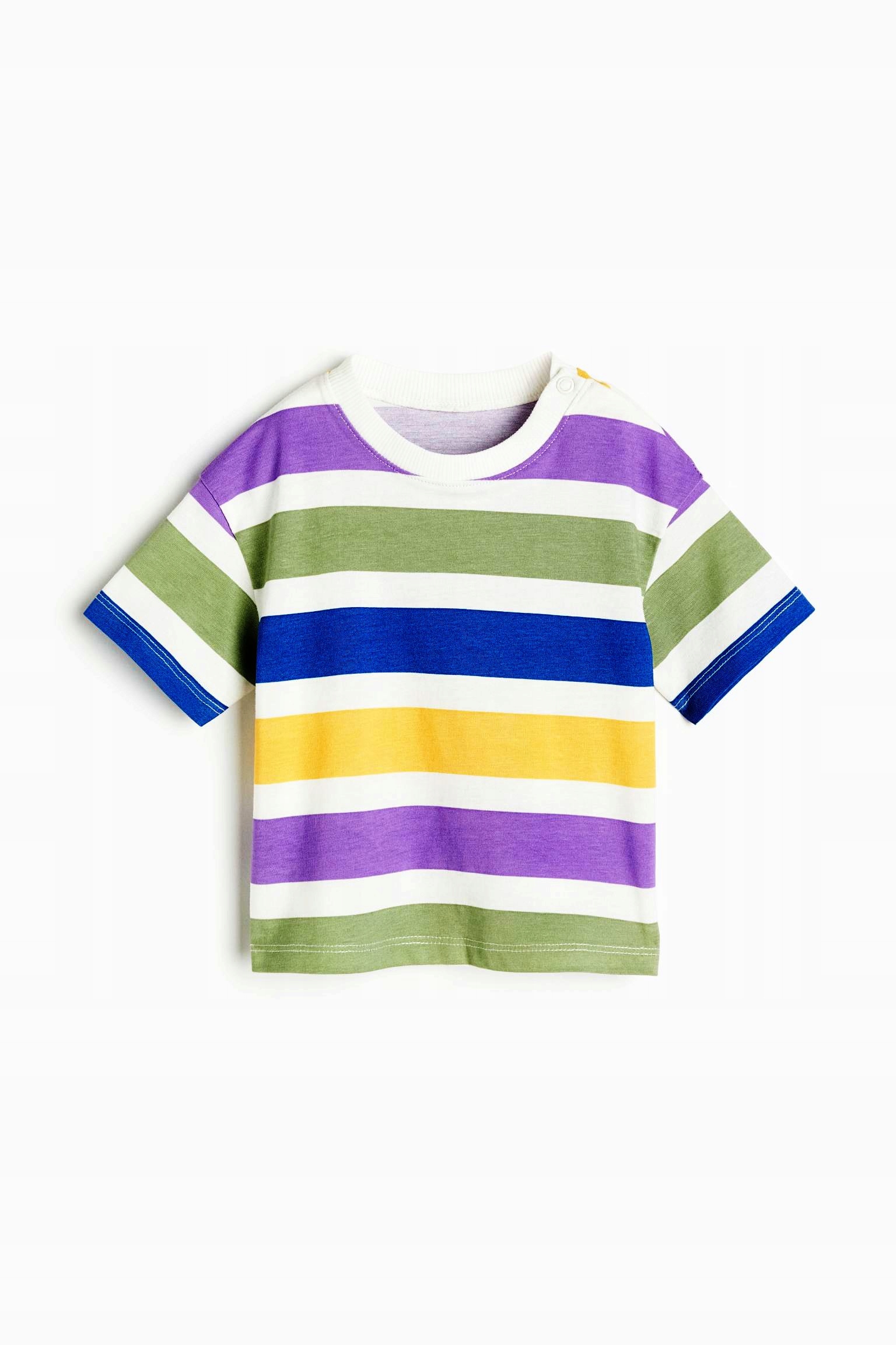 

Nowa H&m bluzeczka t-shirt kolorowe paski 104