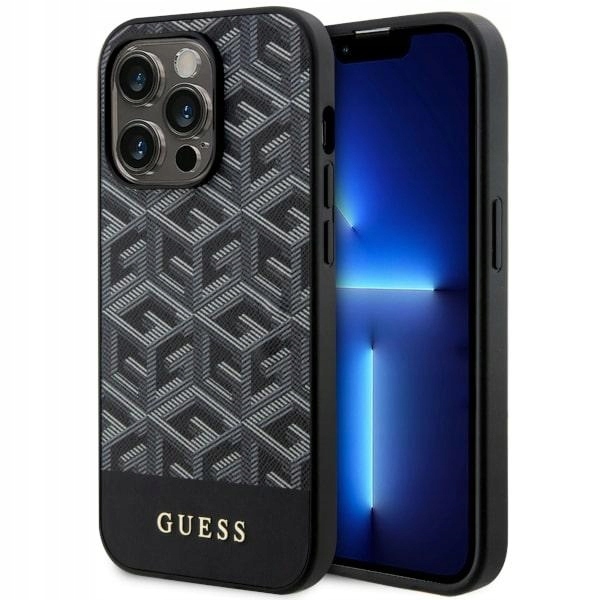 Guess GCube MagSafe pouzdro Elegantní kryt obal pro iPhone 14 Pro