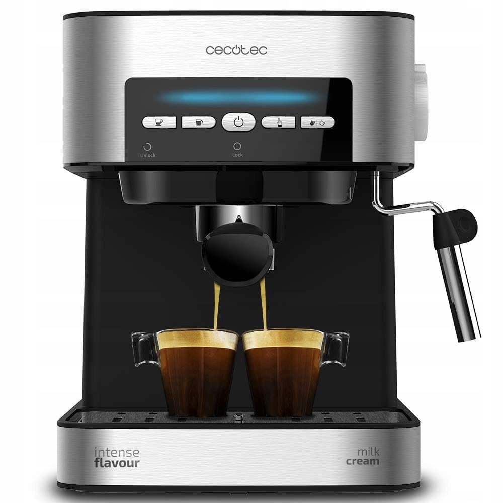 Ekspres do kawy Cecotec Power Espresso 20 Matic 20 bar 850 W szary/czarny