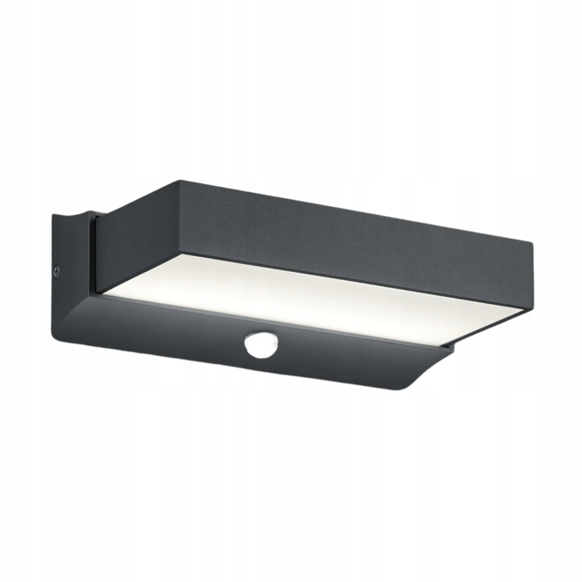 Nástěnné venkovní svítidlo Trio Cuando Led Antracit s pohybovým senzorem IP54