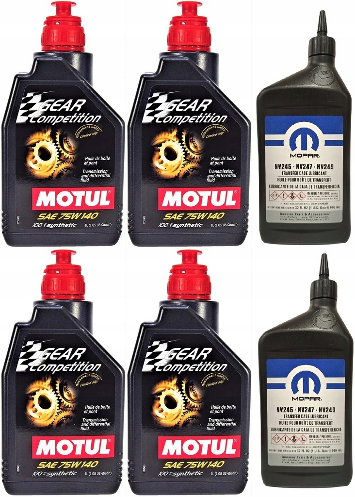 MOTUL 75W140 4L Z LSD (SLIP) + NV 245/247/249