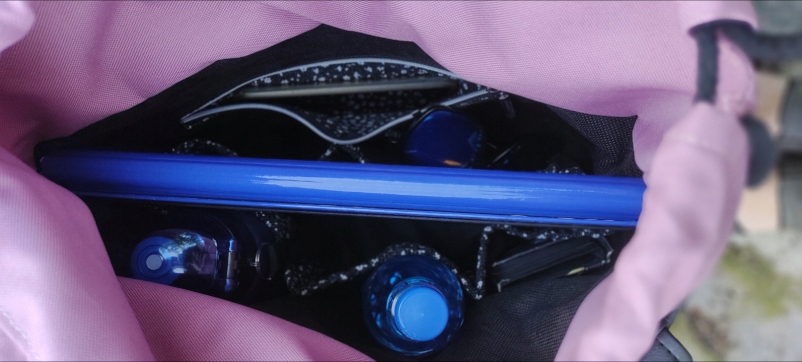 Torba do wózka organizer pojemna z zaczepami skóra Długość paska 110 cm