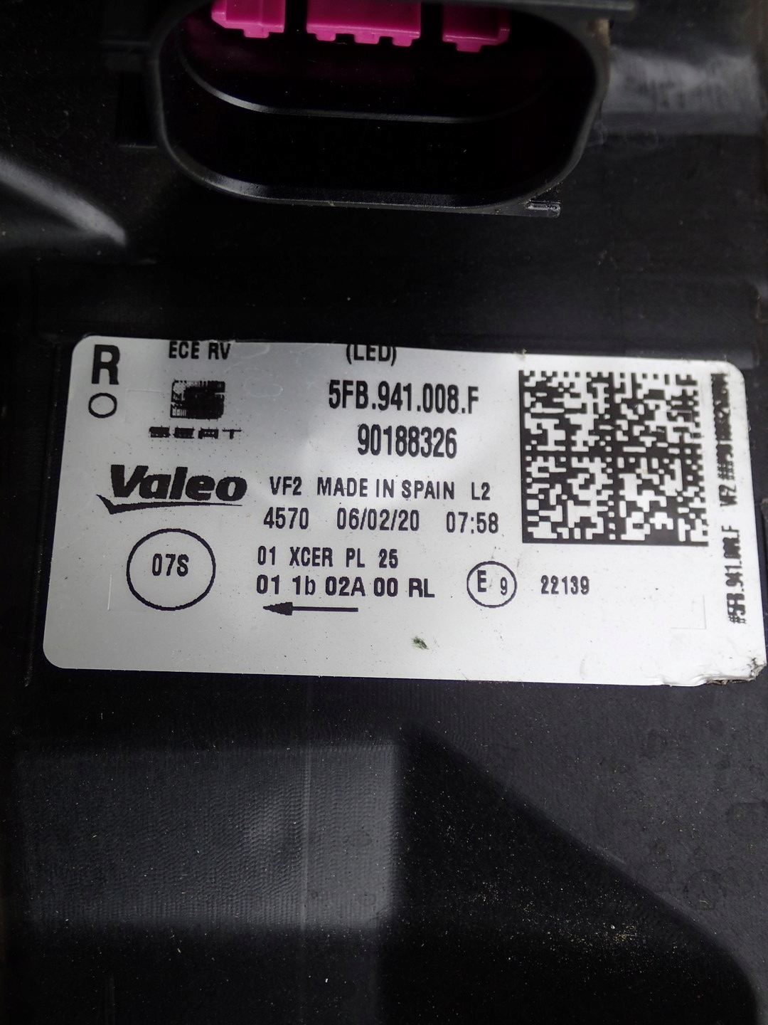 light right FULL LED SEAT LEON 4 IV 5FA KL1 KL8