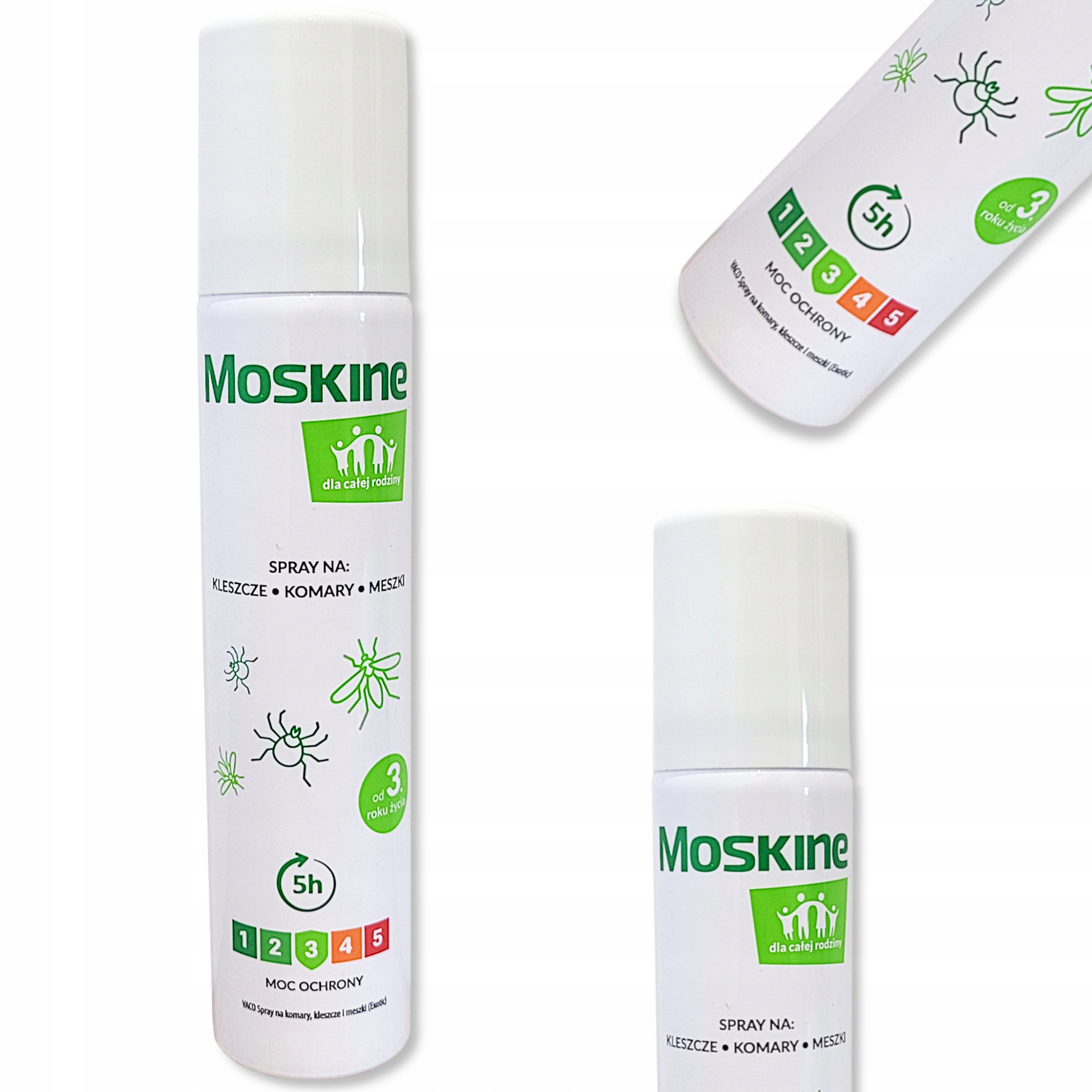 

Moskine Vaco Spray na komary, kleszcze i meszki