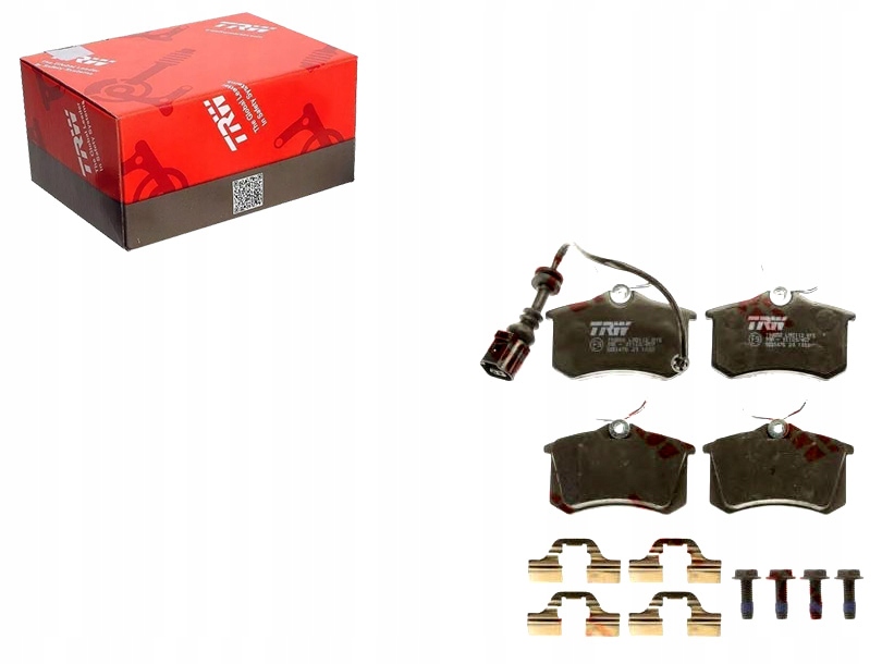 Brzdové Destičky Vw Zadní Sharan 00- S Tr Senzorem Asistent Kolize #34