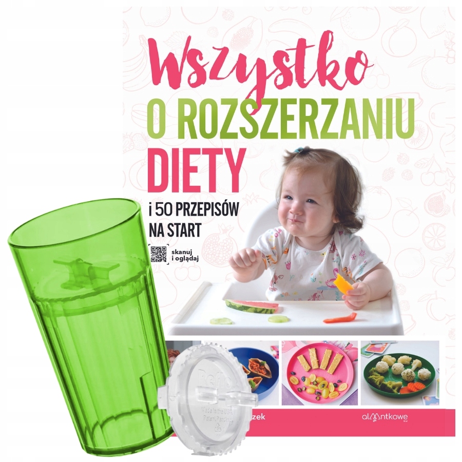 Książka wszystko o rozszerzaniu diety Kubek Reflo