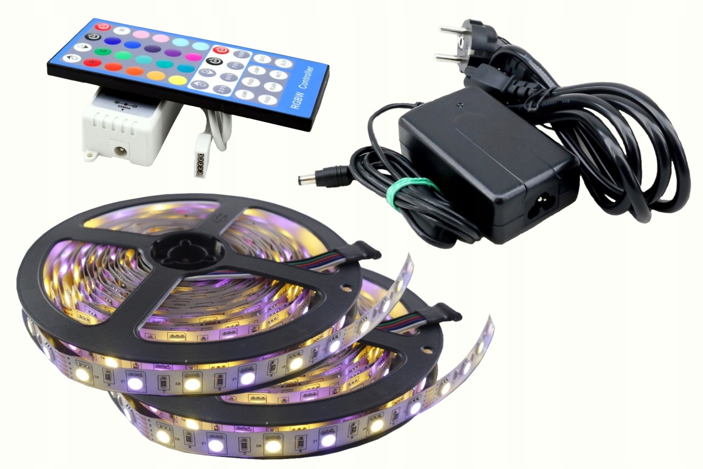 Sada Led 5050 Rgbw barevná teplá bílá 7 m