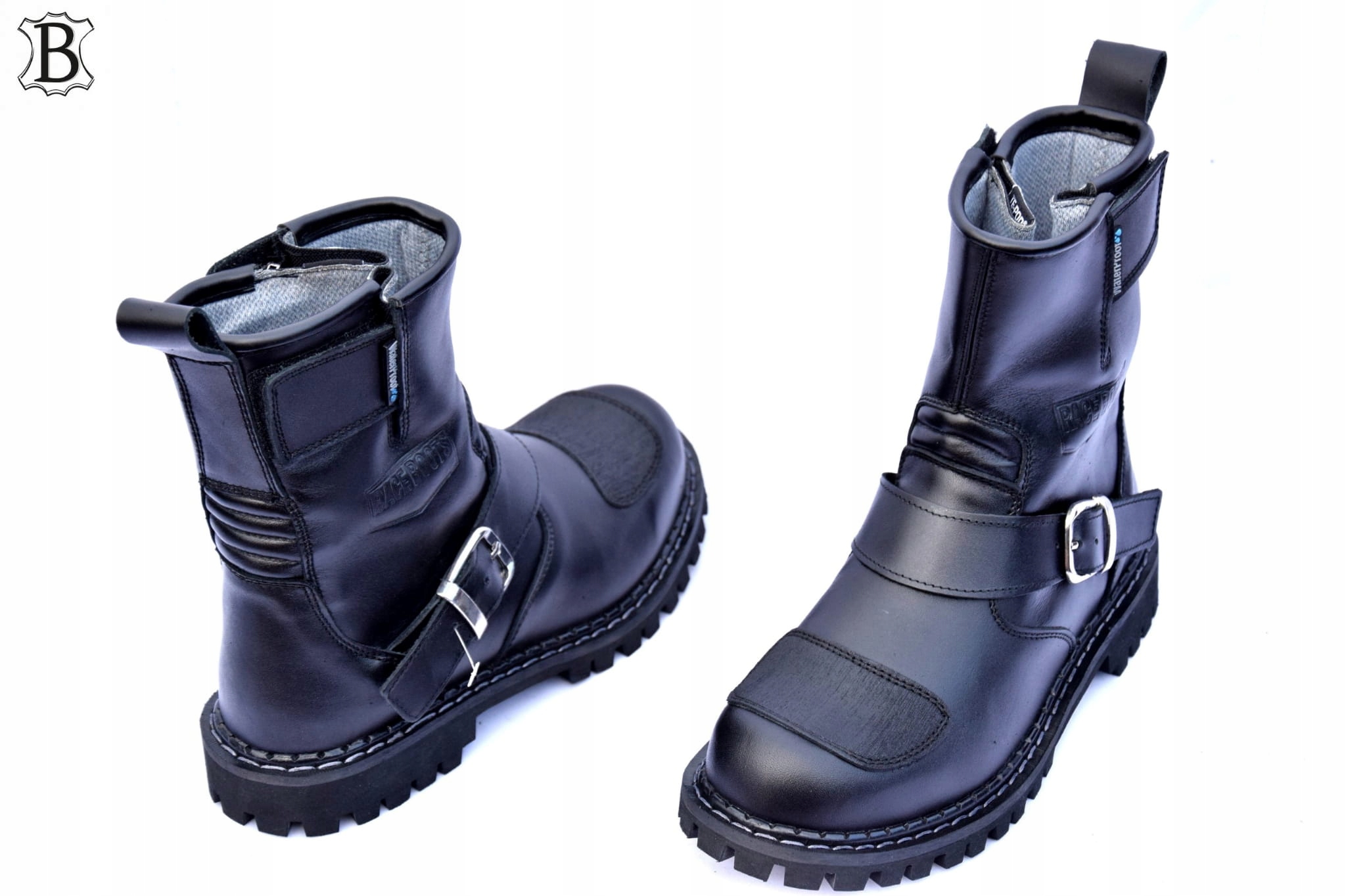 BUTY SKÓRZANE HARLEY CHOPPER RACE BOOTS KLN Rozmiar 41