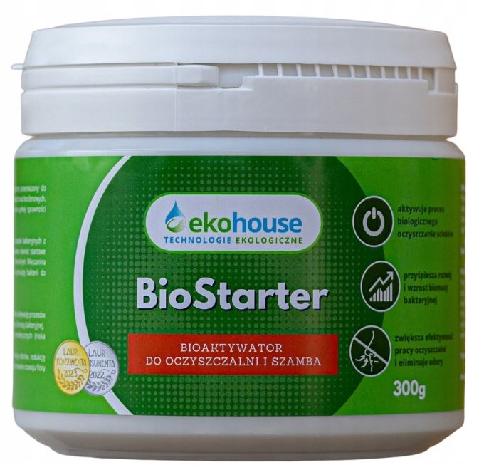 Biopreparat BioStarter – Bioaktywator Do Oczyszczalni i Szamba 300g