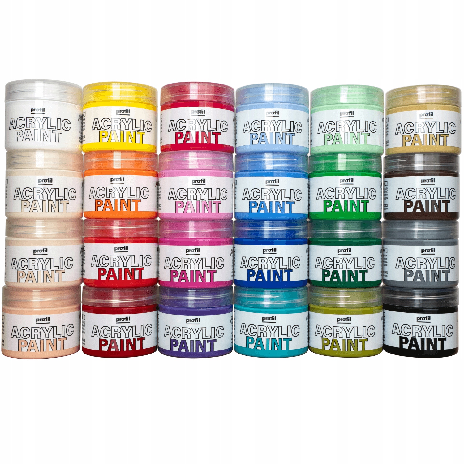 

Zestaw farb akrylowych 24x50ml Profil
