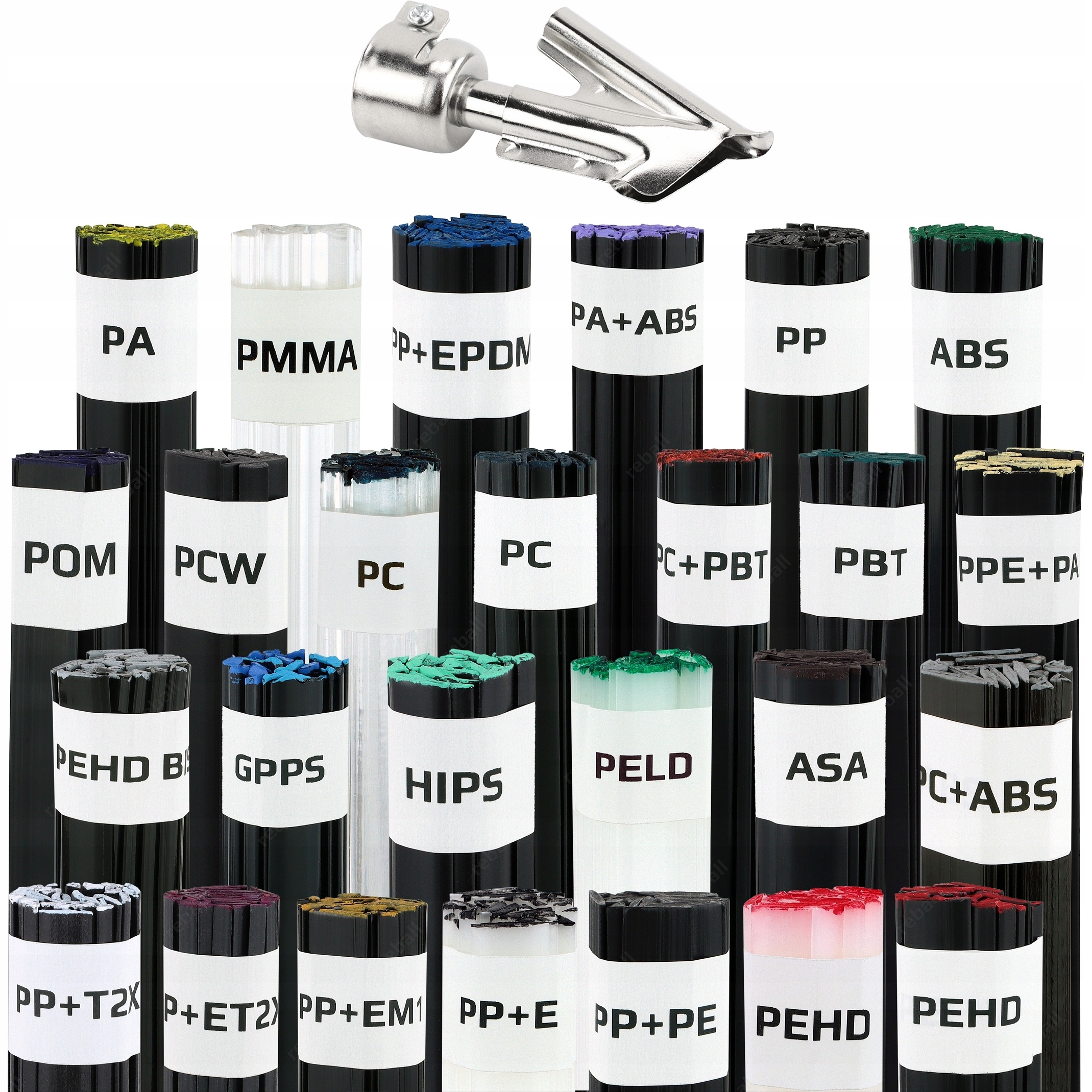 26X Svařovací Sada Pro Svařování Plastů 2,6 kg Tryska