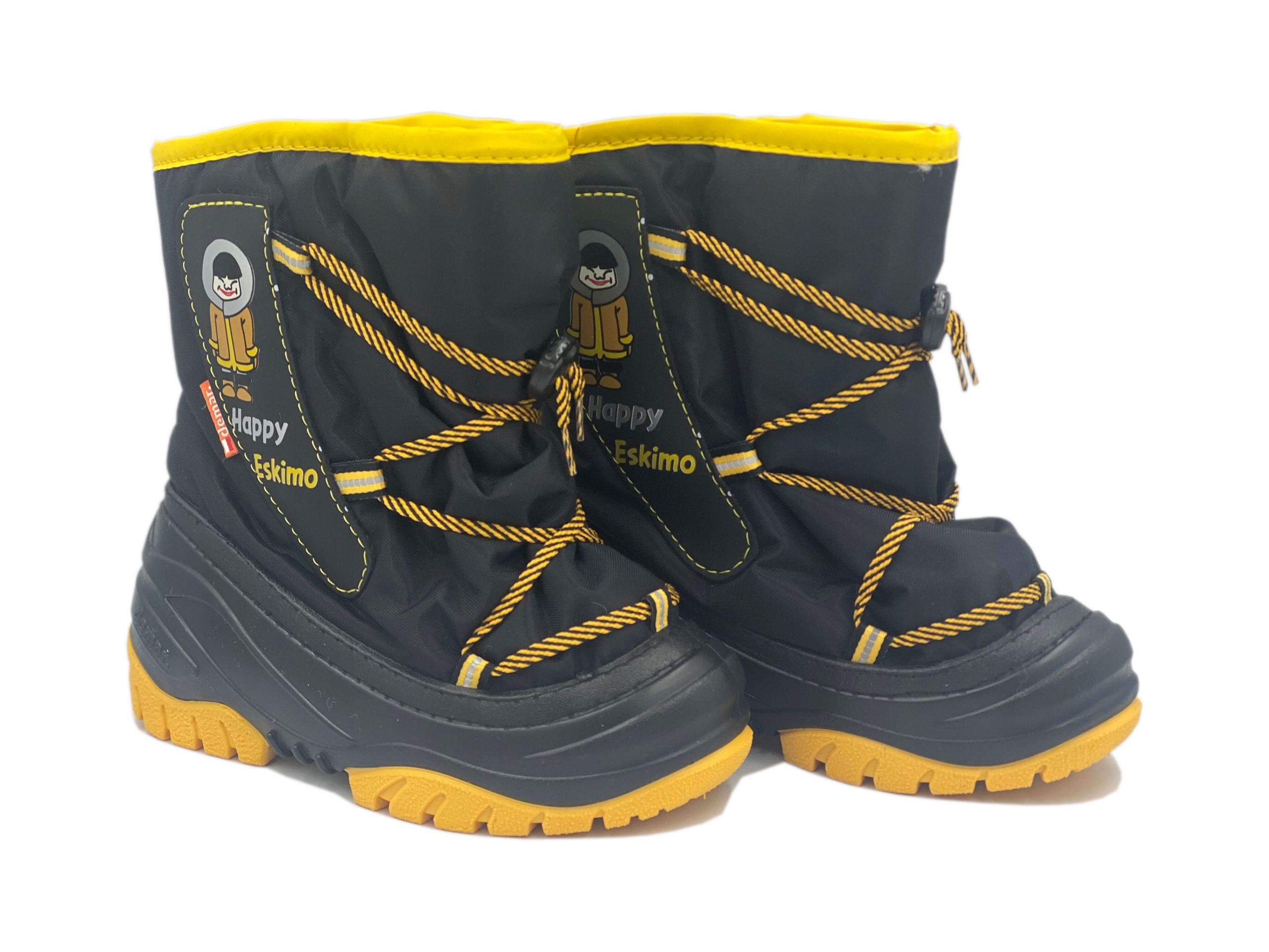 Demar Śniegowce Happy Eskimo ocieplane naturalna WEŁNA roz. 26/27 D Rozmiar 26