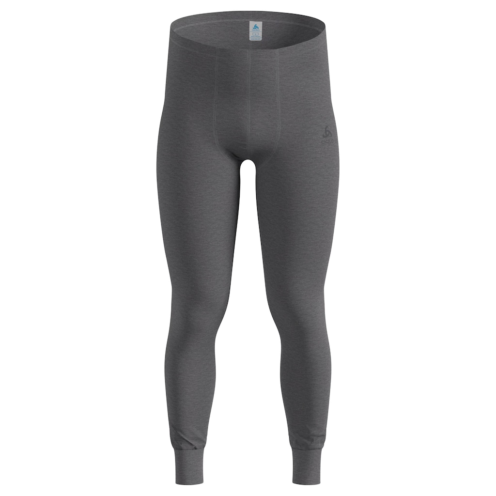 Pánské termoaktivní legíny Odlo Active Warm Odlo Steel Grey Melange XL