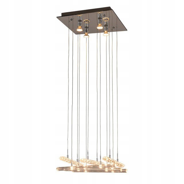 Okazała kryształowa lampa wisząca Diamond