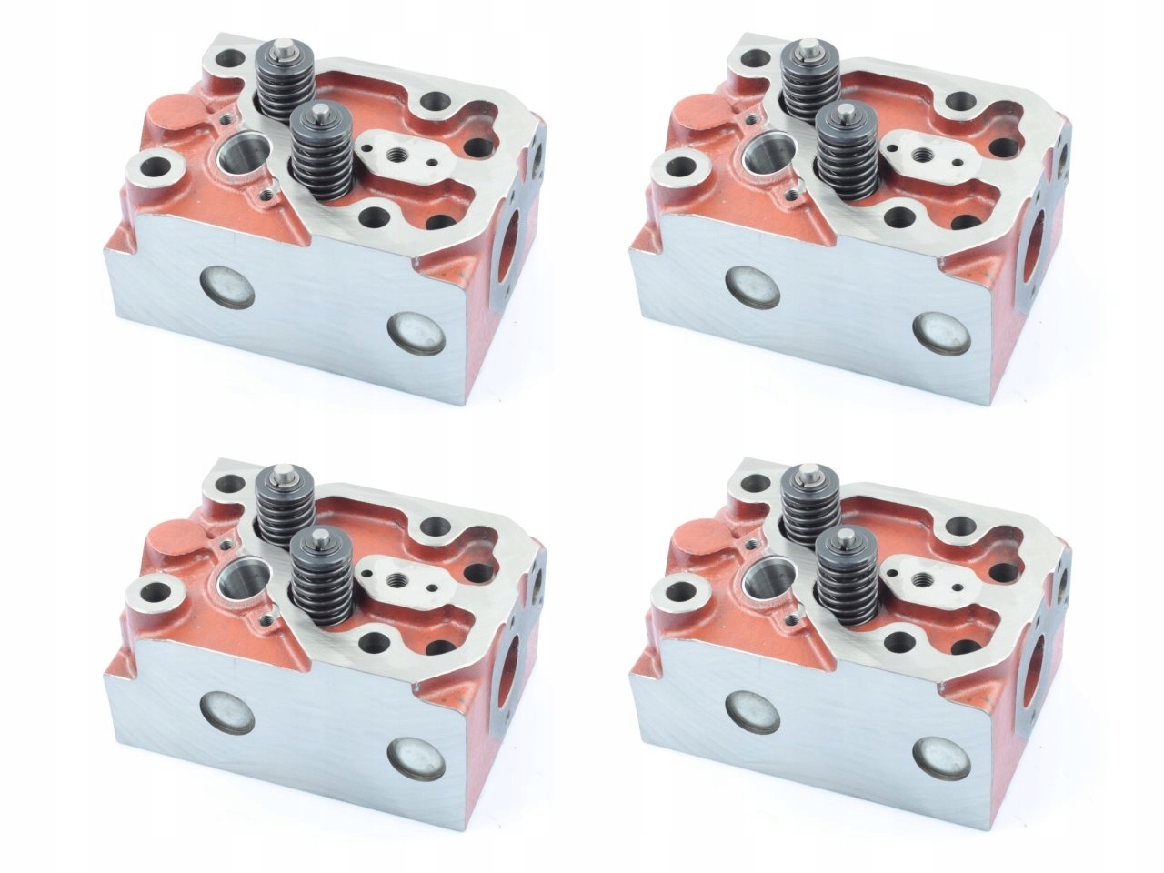 Sada 4 X Kompletní Hlava Motoru Ursus C-360 C-4011 S Ventily