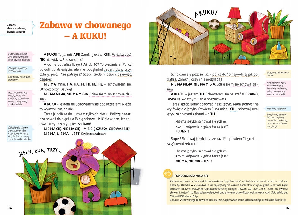 BAJKI LOGOPEDYCZNE MISIA API (2-4 lat) Kalina GREG Język publikacji polski