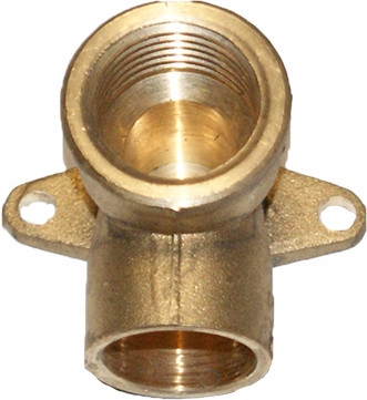 

Kolano Miedziane 15x1/2 Gwint Wewnętrzny Z Łapkami