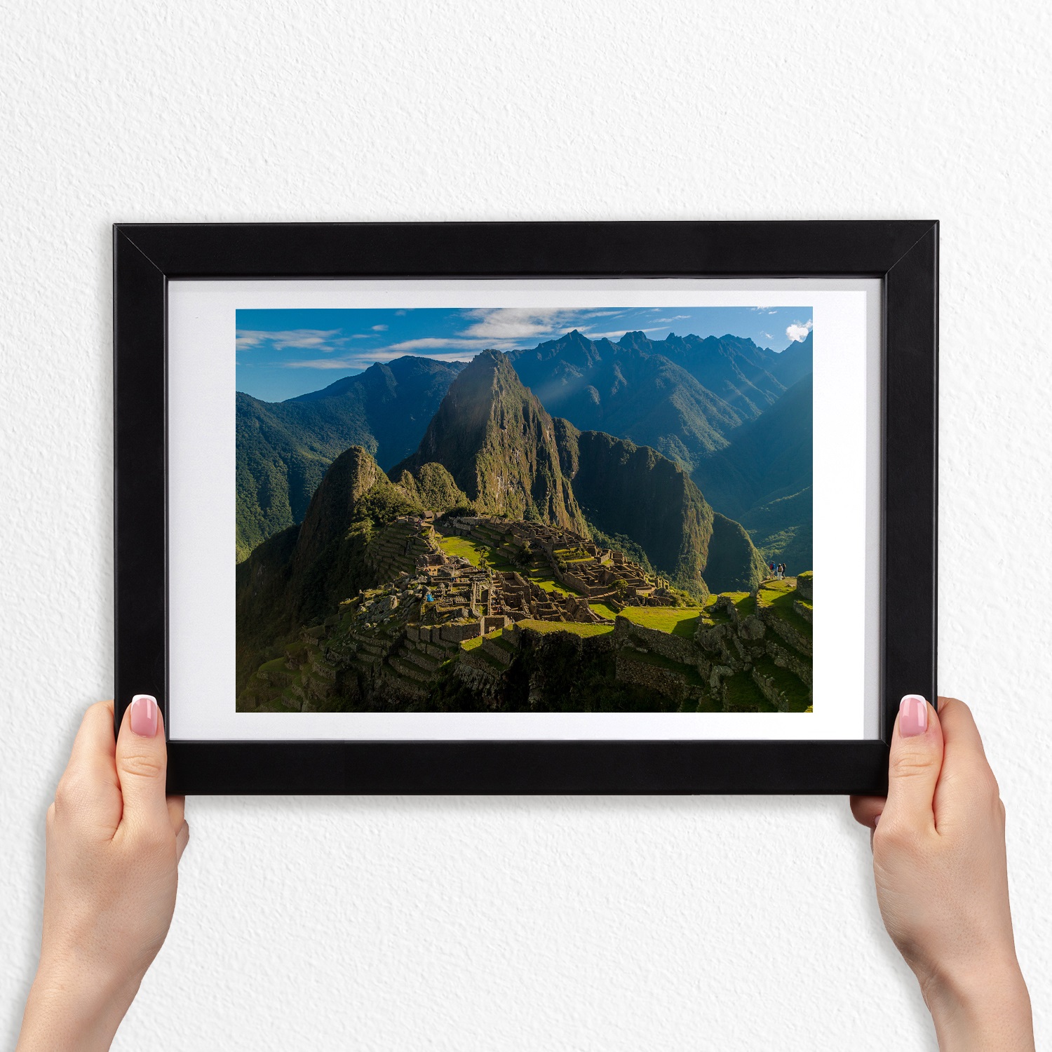 Nástěnný obraz rámeček Mdf Ruiny Machu Picchu 30x20
