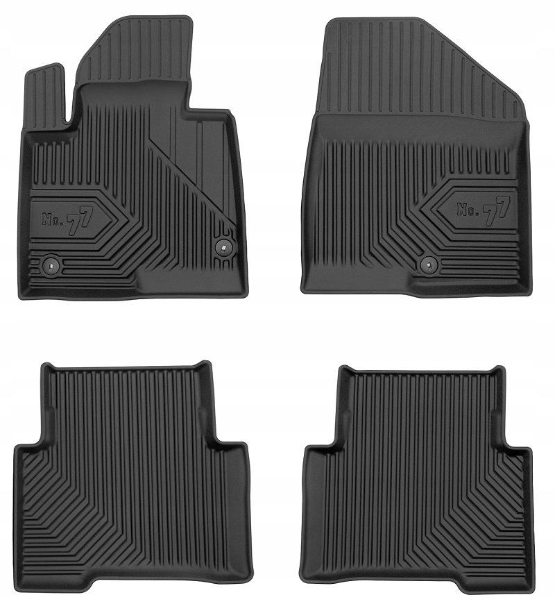 Gumové Koberečky Hyundai Santa Fe 3 2012-2018 Korytka 77