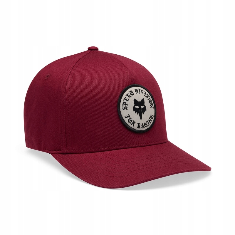 Kšiltovka Fox Badge Flexfit Cabernet (L/XL)