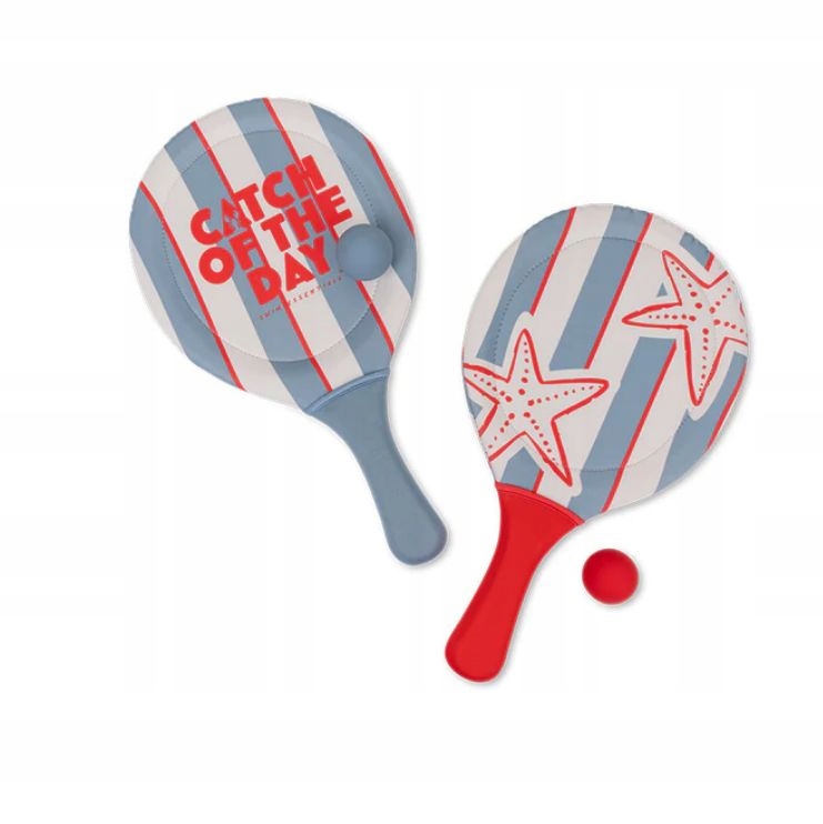 Swim Essentials Zestaw do tenisa plażowego Catch of the Day