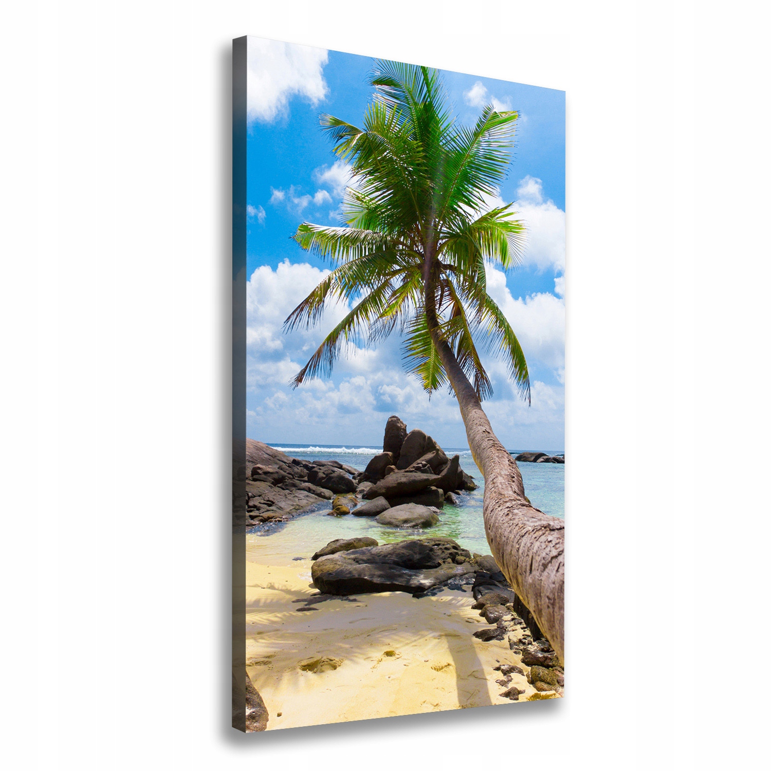 

Foto obraz na płótnie Tropikalna plaża 50x100 cm