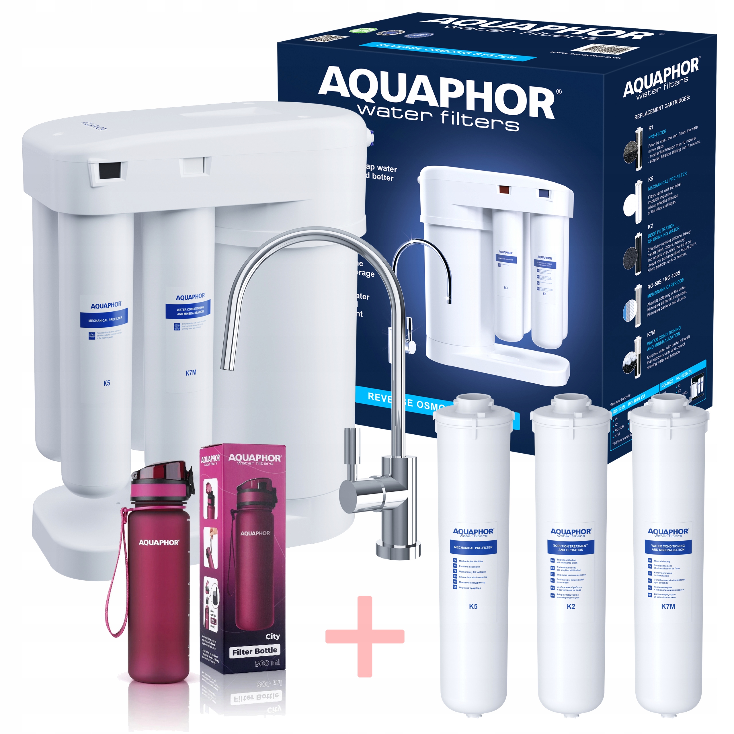 

Filtr wody Aquaphor Morion Osmoza Mineralizator