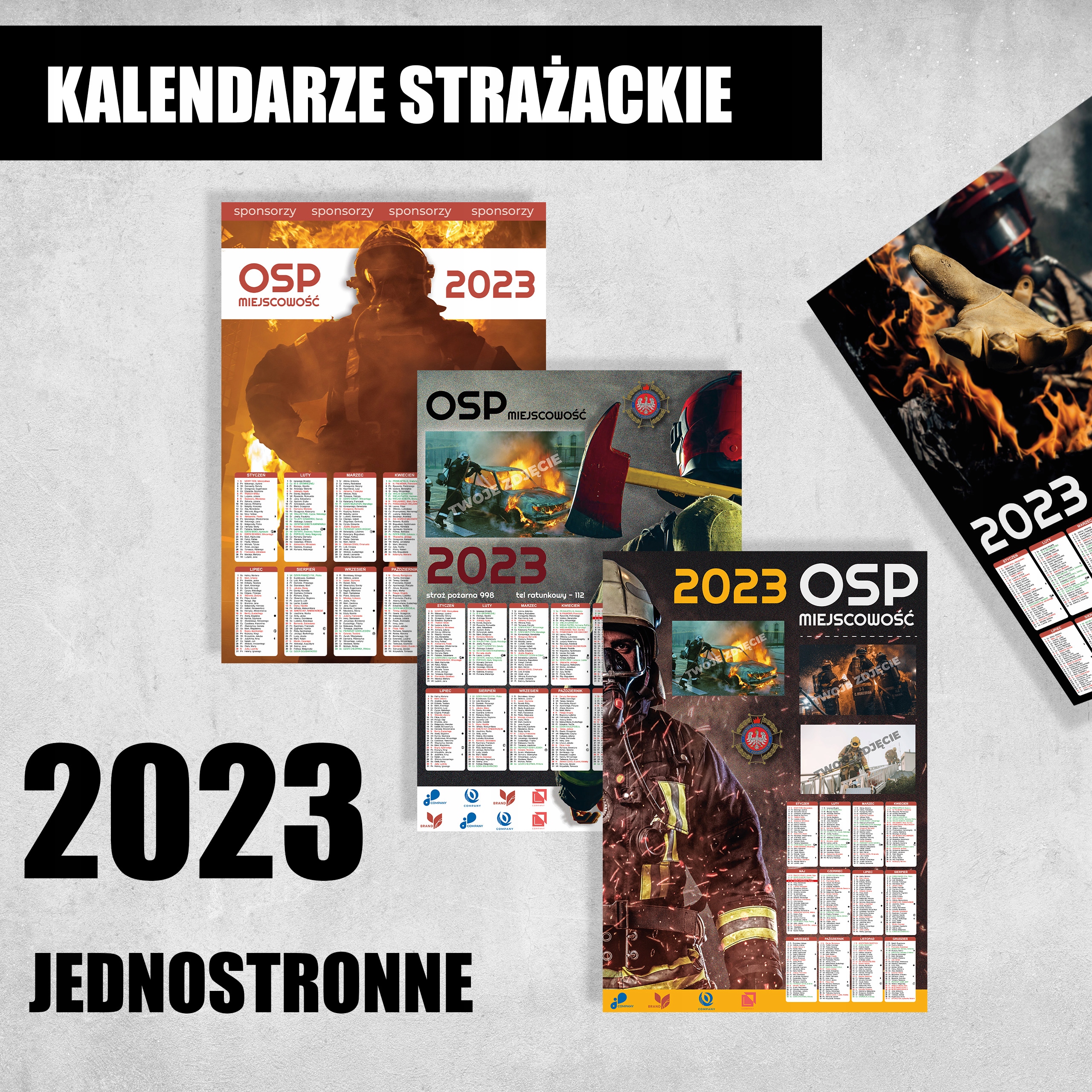 

Kalendarze Strażackie Jednostr. 2023 Kreator 50SZT