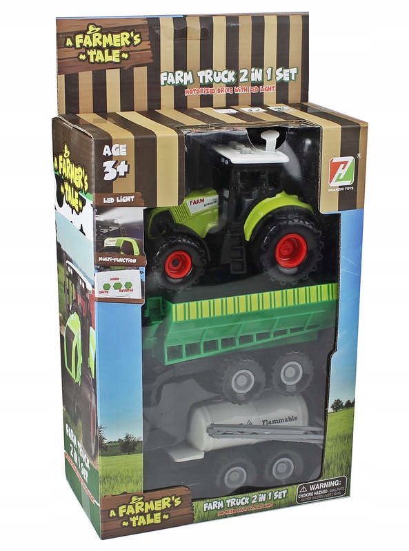 

Zestaw Traktor z maszynami rolniczymi