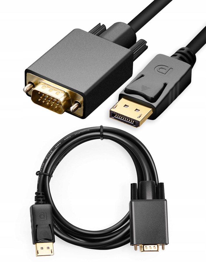 

Przewód Kabel Adapter DisplayPort do Vga Dp