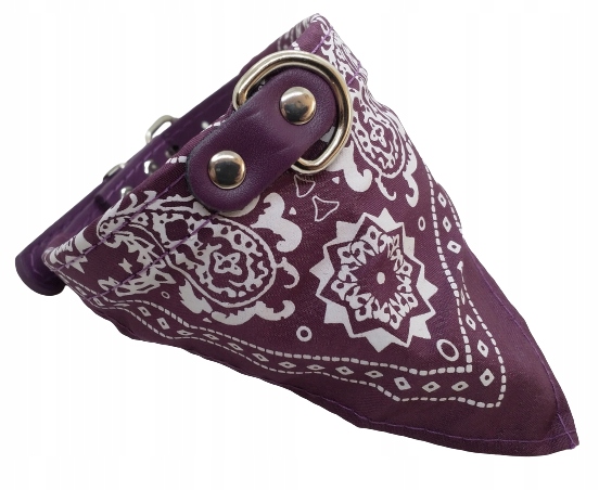 

obroża bandamka dla psa szczeniaka 27-33 cm