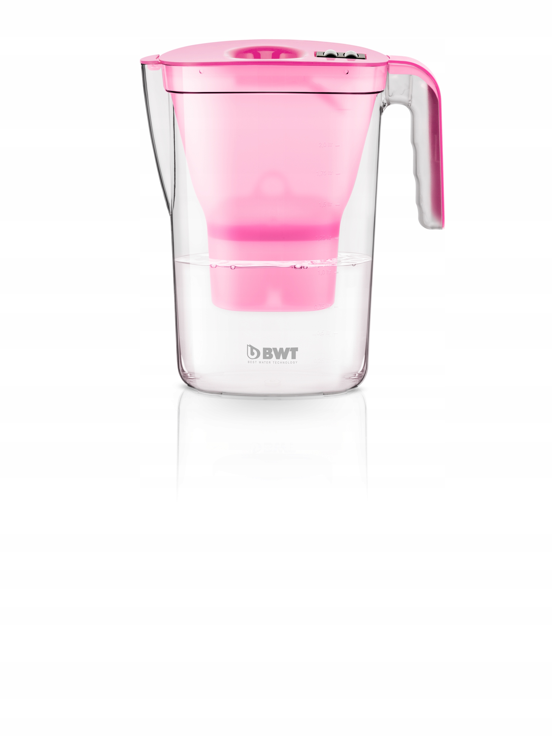 Dzbanek filtrujący Bwt Vida Pink 2,6 l różowy