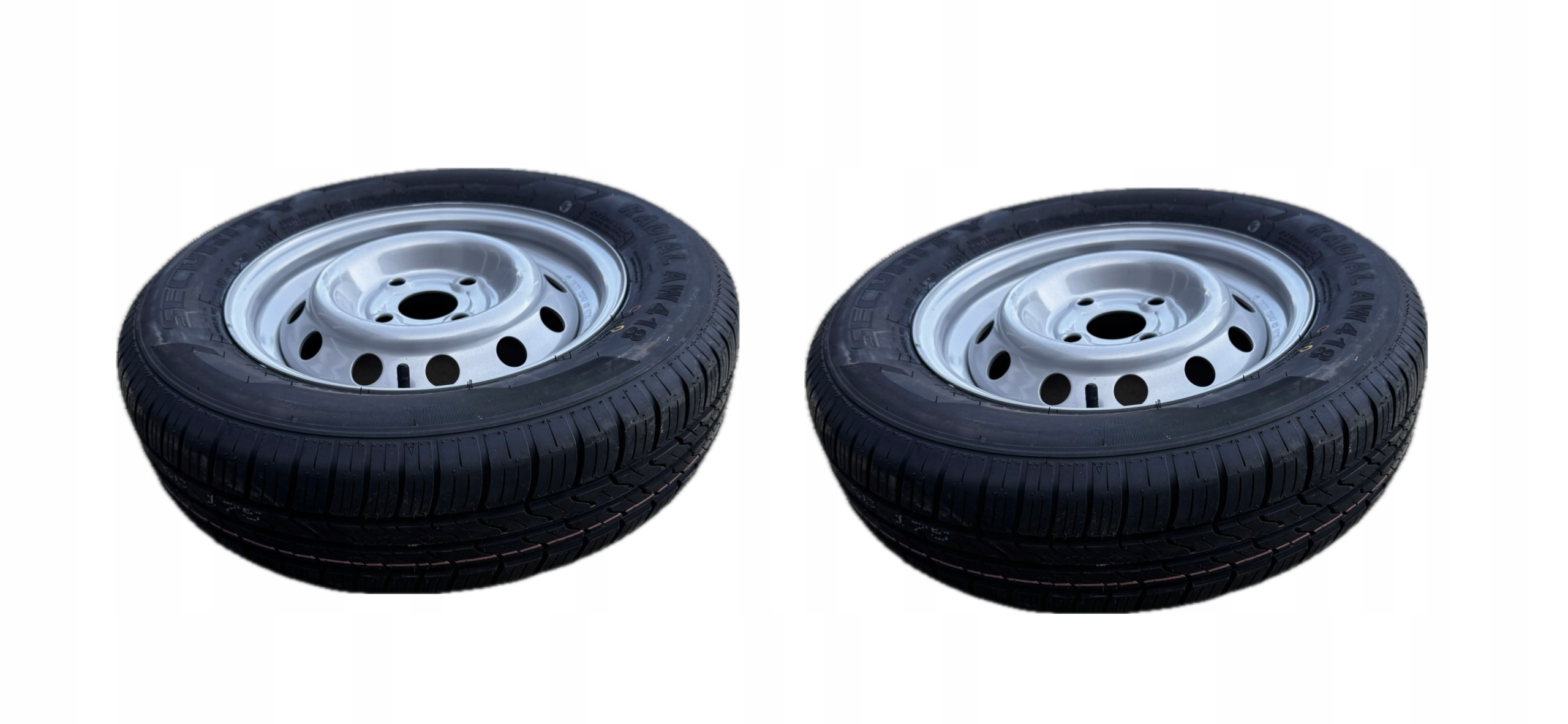 Sada 2x Zesílené kolo 165/70R13 84N XL Security AW418 M+s Ráfek 4x100