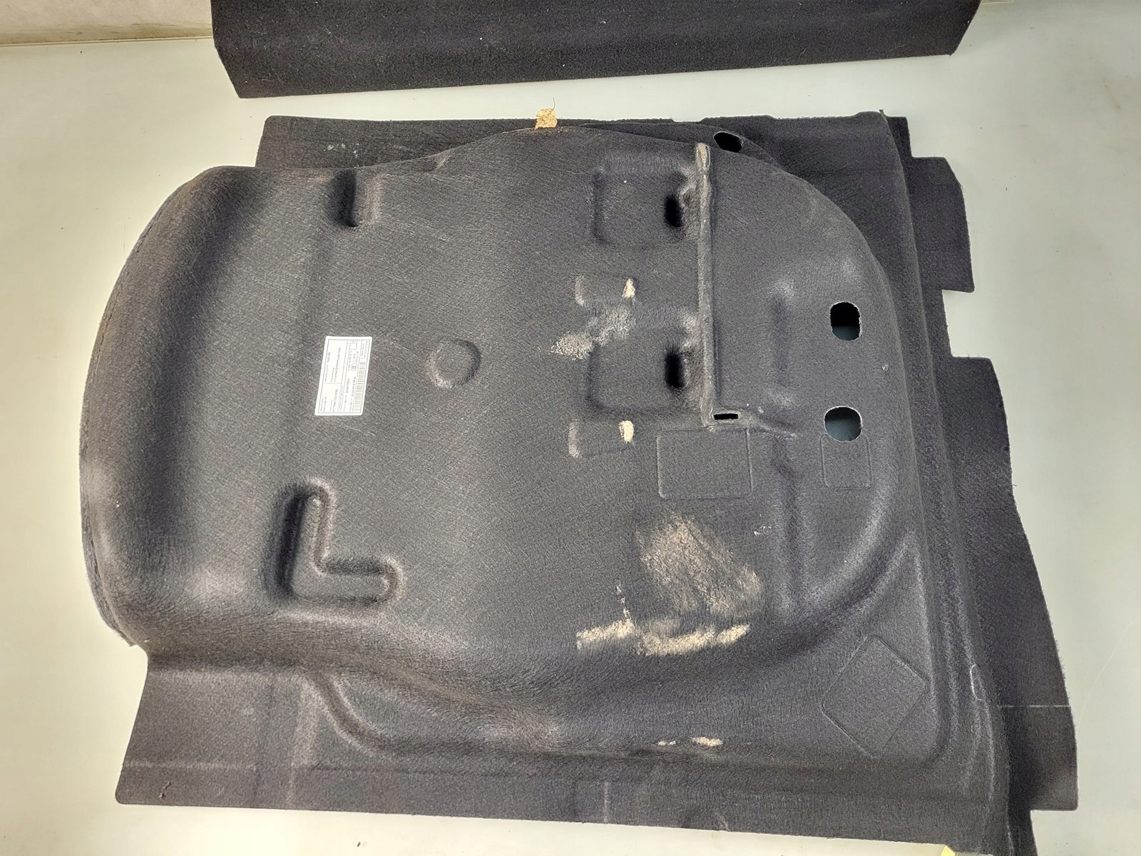 floor boot mats passenger compartment MERCEDES CLA C117 W117 A1176802101
