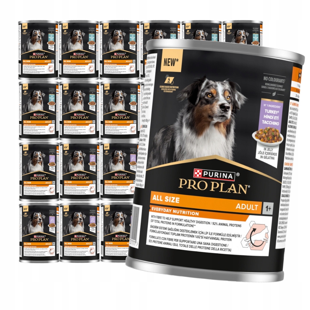 Levně Purina Pro Plan Everyday Nutrition 24x400g Vlhké Krmivo Krůta a Ryba