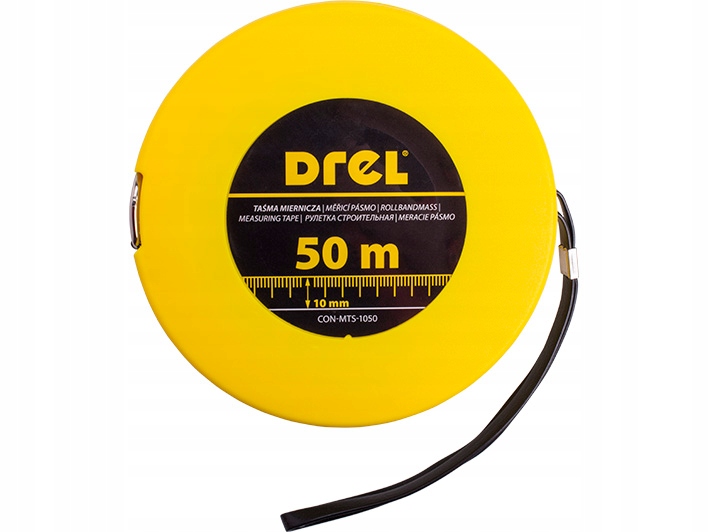 

Taśma Miernicza Miara Stalowa 50 mb