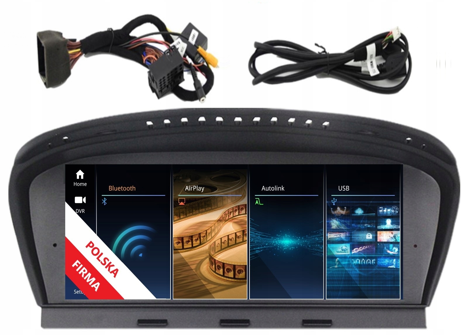 Radio Navigácia Monitor Linux Bmw radu 5 E60 E61 CCC Carplay Android Auto